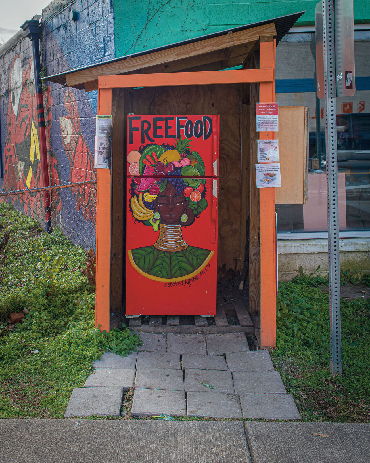 The Nashville Community Fridge in 2022